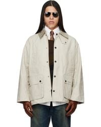 Barbour - Off- Oversized Bedale Casual Jacket - Lyst