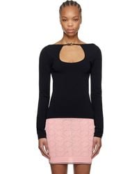 Amiri - Long Sleeve Keyhole T-Shirt - Lyst