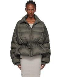 Rick Owens - Khaki Concordians Sail Down Jacket - Lyst