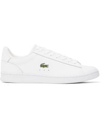 Lacoste - Baskets Carnaby Set Blanches En Cuir - Lyst