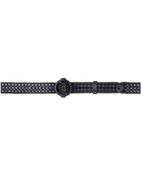 Jacquemus Navy Woven La Ceinture Belt - Blue
