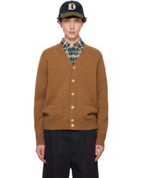 Drake's - Lambswool 6 Button Cardigan - Lyst