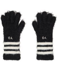 Y-3 - Stripes Gloves - Lyst