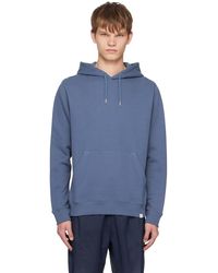 Norse Projects - Blue Vagn Hoodie - Lyst