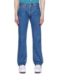 Levi's - Blue 501 Original Jeans - Lyst
