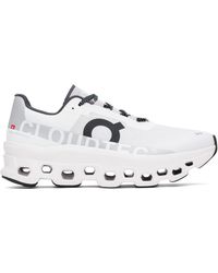 On Shoes - Baskets Cloudmster Blanc Et Gris - Lyst