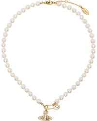 Vivienne Westwood - Lucrece Faux-Pearl Necklace - Lyst