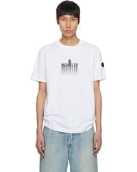Moncler - Faded Logo Cotton T-Shirt - Lyst