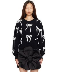 Marc Jacobs - Bow Jacquard Sweater - Lyst
