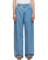 Rohe - Signature Baggy Fit Jeans - Lyst