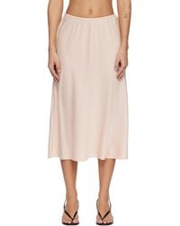 Lisa Yang - Silk Midi Skirt - Lyst