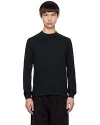 Yohji Yamamoto - T-shirt à manches longues noir à image imprimée édition new era - Lyst