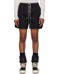 Rick Owens - ブラック Concordians Bela ボクサー ショートパンツ - Lyst