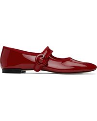 Repetto - Georgia Square-Toe Mary Jane Ballerina Flats - Lyst