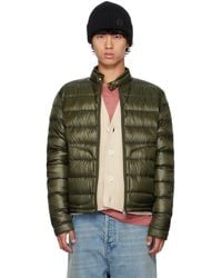 Moncler - カーキ Acorus ダウンジャケット - Lyst