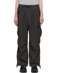 and wander - Oversized Cargo Pants - Lyst
