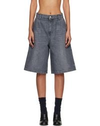 mfpen - Rivet Denim Shorts - Lyst