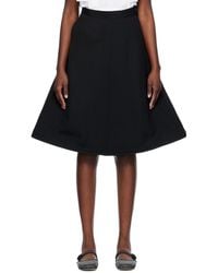 Comme des Garçons - Black Wire Midi Skirt - Lyst