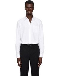 Balmain - Emblem' Cotton Shirt - Lyst