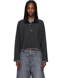 mfpen - Cropped Ls Polo - Lyst