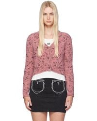 Moschino - Cable Knit Cardigan - Lyst