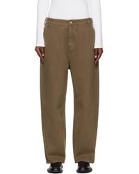 LE17SEPTEMBRE - Side Seam Wide Jeans - Lyst