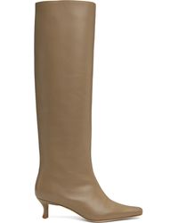 BY FAR - Taupe Kitten Stevie 42 Tall Boots - Lyst