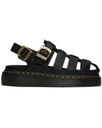 Dr. Martens - Wrenlie Grizzly Leather Fisherman Sandals - Lyst