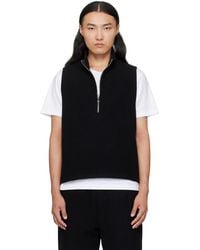 Rier - Fleece City Sweater Vest - Lyst