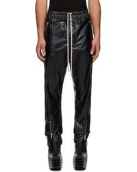Rick Owens - ブラック Hollywood Tecuatl Track トラウザーズ - Lyst