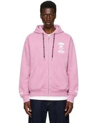 Aape By A Bathing Ape - 'Aape' Basic Zip Up Hoodie - Lyst