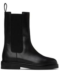 LEGRES - Leather Chelsea Boots - Lyst