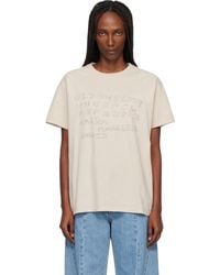Maison Margiela - Numerical Cotton T-Shirt - Lyst