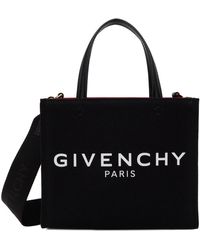 Givenchy - Mini cabas noir à logos 4g - Lyst