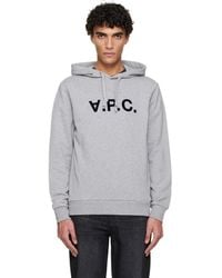 A.P.C. - Standard Grand 'Vpc' Hoodie - Lyst