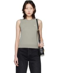 Maison Kitsuné - Baby Fox Fine Merino Sweater Vest - Lyst