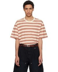 WOOYOUNGMI - Stripe T-Shirt - Lyst