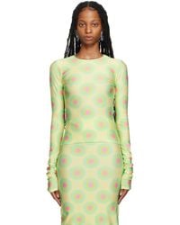 Sportmax - Green Ennio Long Sleeve T-shirt - Lyst