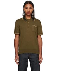 Nudie Jeans - Green Frippe Polo - Lyst