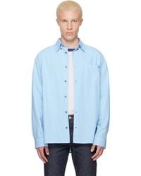 A.P.C. - Mateo Logo Shirt - Lyst
