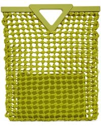 Bottega Veneta - Green Point Top Handle Bag - Lyst