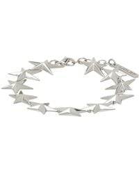 Mugler - Silver Star Bracelet - Lyst