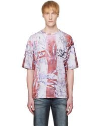 DIESEL - レッド＆ホワイト T-Boxt-R13 Tシャツ - Lyst