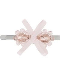 Simone Rocha - Petite Bow Mini Flower Hair Clip - Lyst