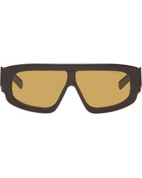Prada - Shield-Style Sunglasses - Lyst