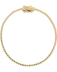 Tom Wood - Petit bracelet-chaînette à maillons vénitiens doré - Lyst