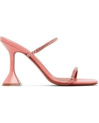 AMINA MUADDI - Gilda Slipper 95 Heeled Sandals - Lyst