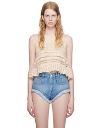 Isabel Marant - Off-white Fico Tank Top - Lyst