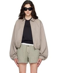 Fear Of God - Taupe Full Zip Work Jacket - Lyst