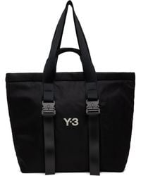 Y-3 Utility Tote in Black for Men | Lyst Y-3 Utility Tote in Black for Men | Lyst